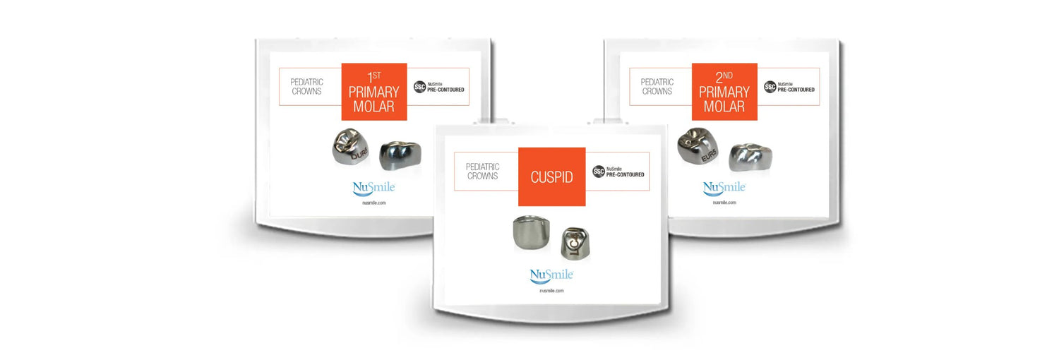 Korony stalowe na zęby mleczne