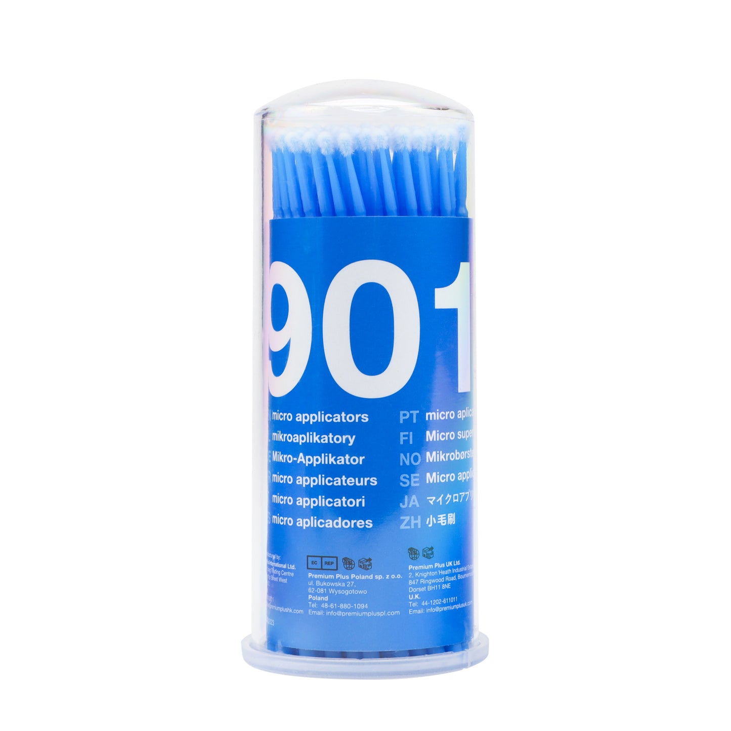 MIKRO APLIKATORY microbrush 100 szt. Premium Plus