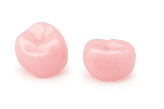 Single zirconium crown for permanent first molar