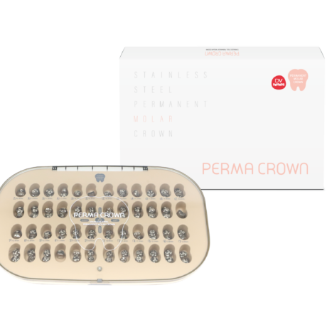 Korony stalowe na zęby stałe