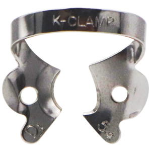 Single clamp for children's dental dam 