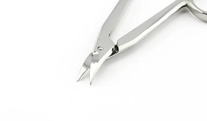 Nożyczki stomatologiczne do koron Denovo – zakrzywione, festonowane