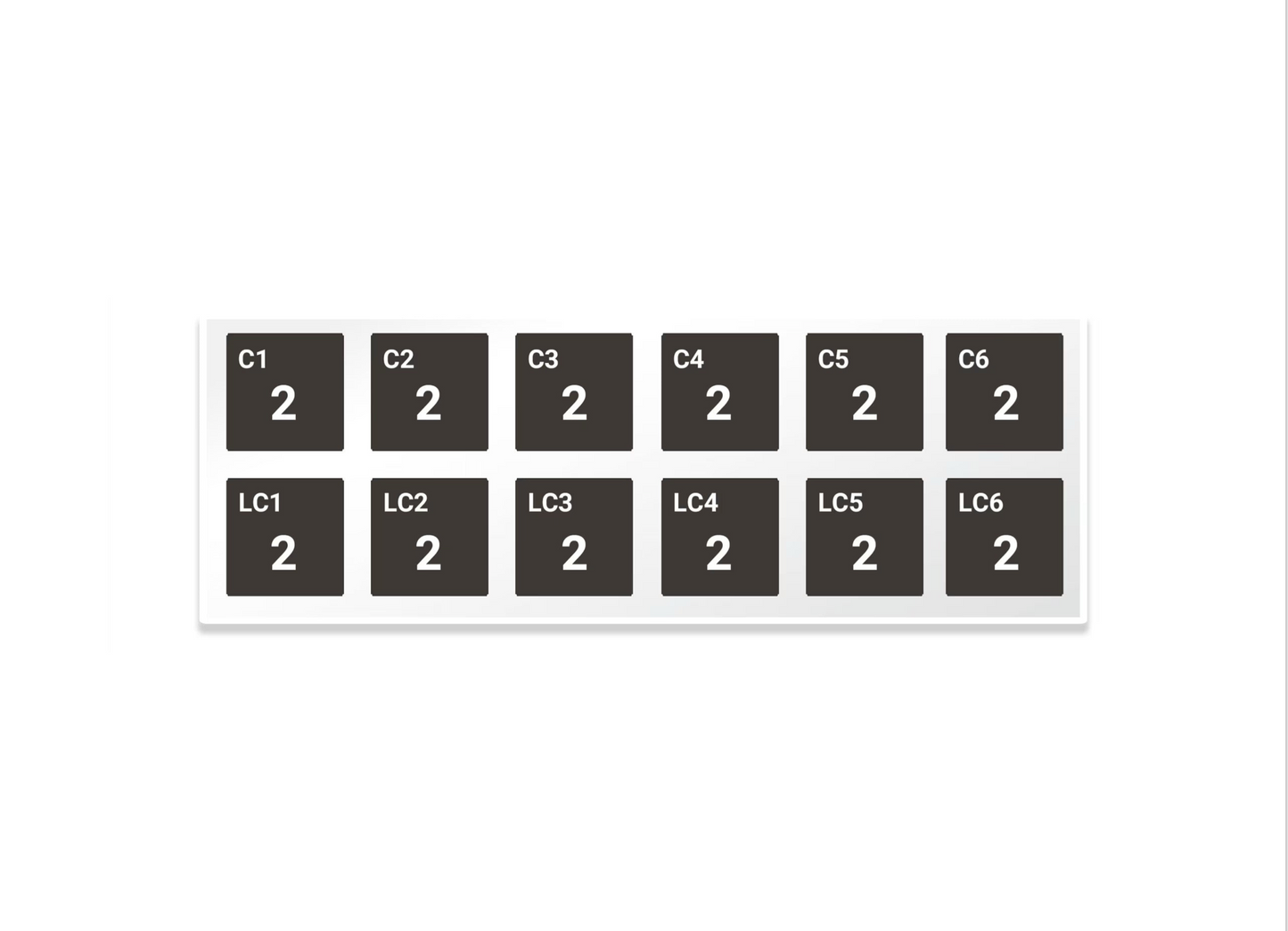 SSC NuSmile Zestaw ewolucyjny koron stalowych na kły mleczne- 24 korony