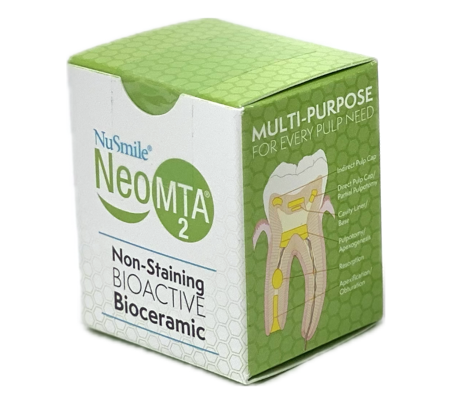 „NuSmile NeoMTA 2“ – milteliai ir skystis maišymui