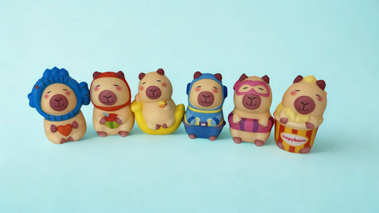 Kapibara Squishy 45mm – zabawka Anty-stresowa 100 szt