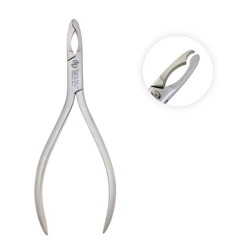 Kleszcze Johnson do konturowania drutu i taśmy, zakładania metalowych koron 14.5 cm