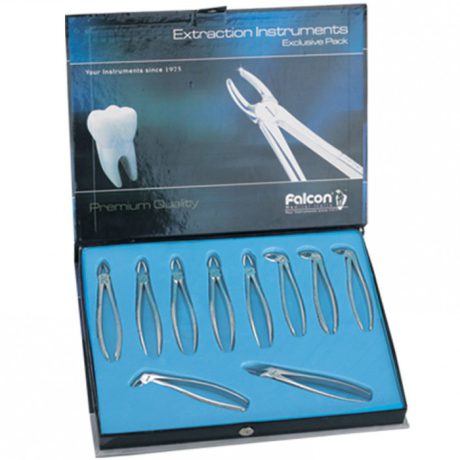 Set of extraction forceps for children (10 pcs.)