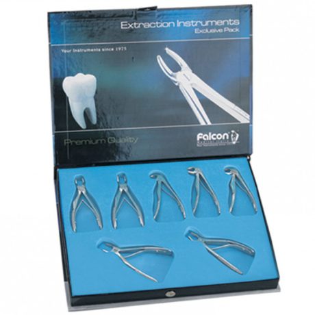 Set of extraction forceps for children (Set of 7 pieces)
